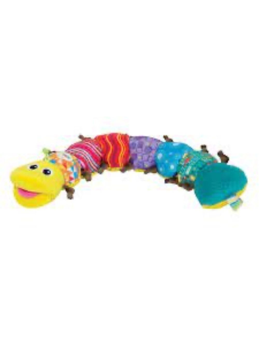Tomy Lamaze Caterpillar Rattle Crinkle 24" Plush Stuffed Baby/Toddler Toy